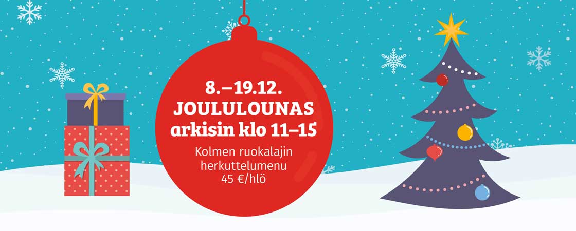 Nokkalan Majakan joululounas.