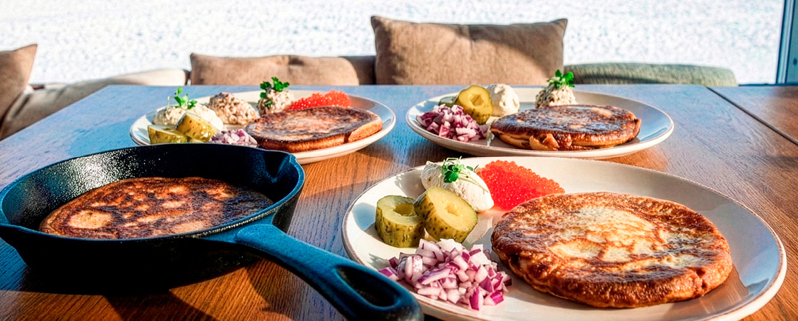 Bliniviikot Nokkalan Majakassa.