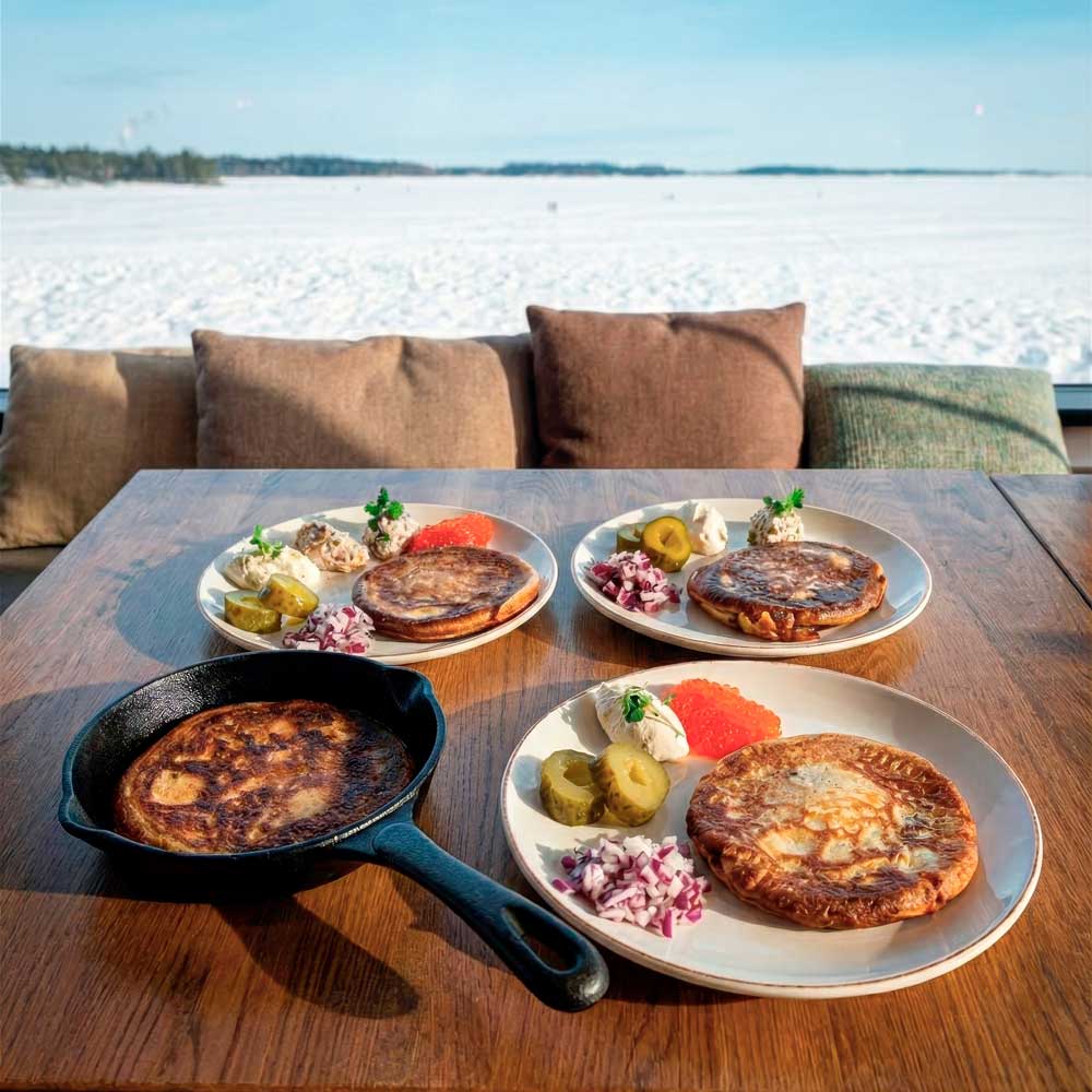 Bliniviikot Nokkalan Majakassa.